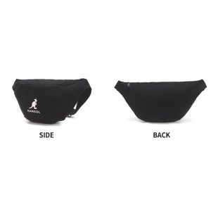 Kangol Jerry Large Sling Bag -  Black 1297